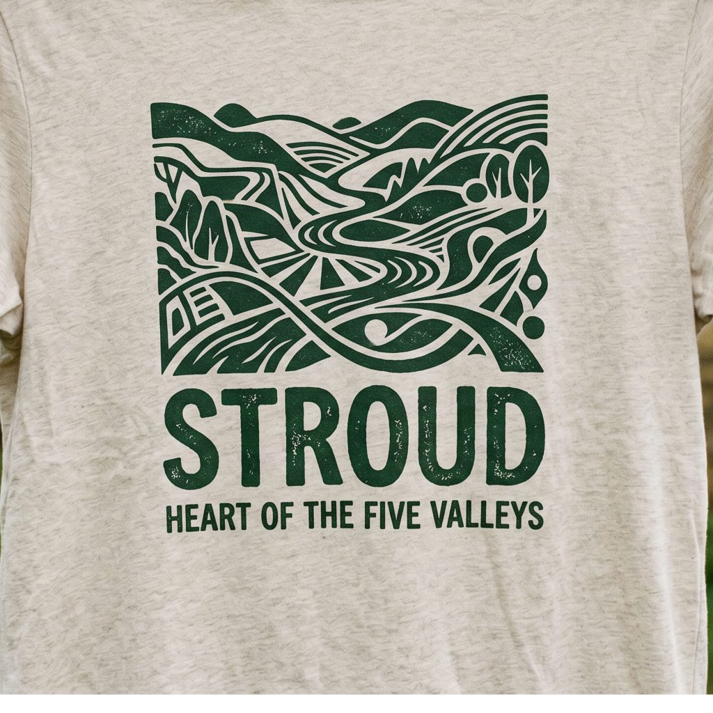 Cool Cotswolds Stroud  T Shirt Design